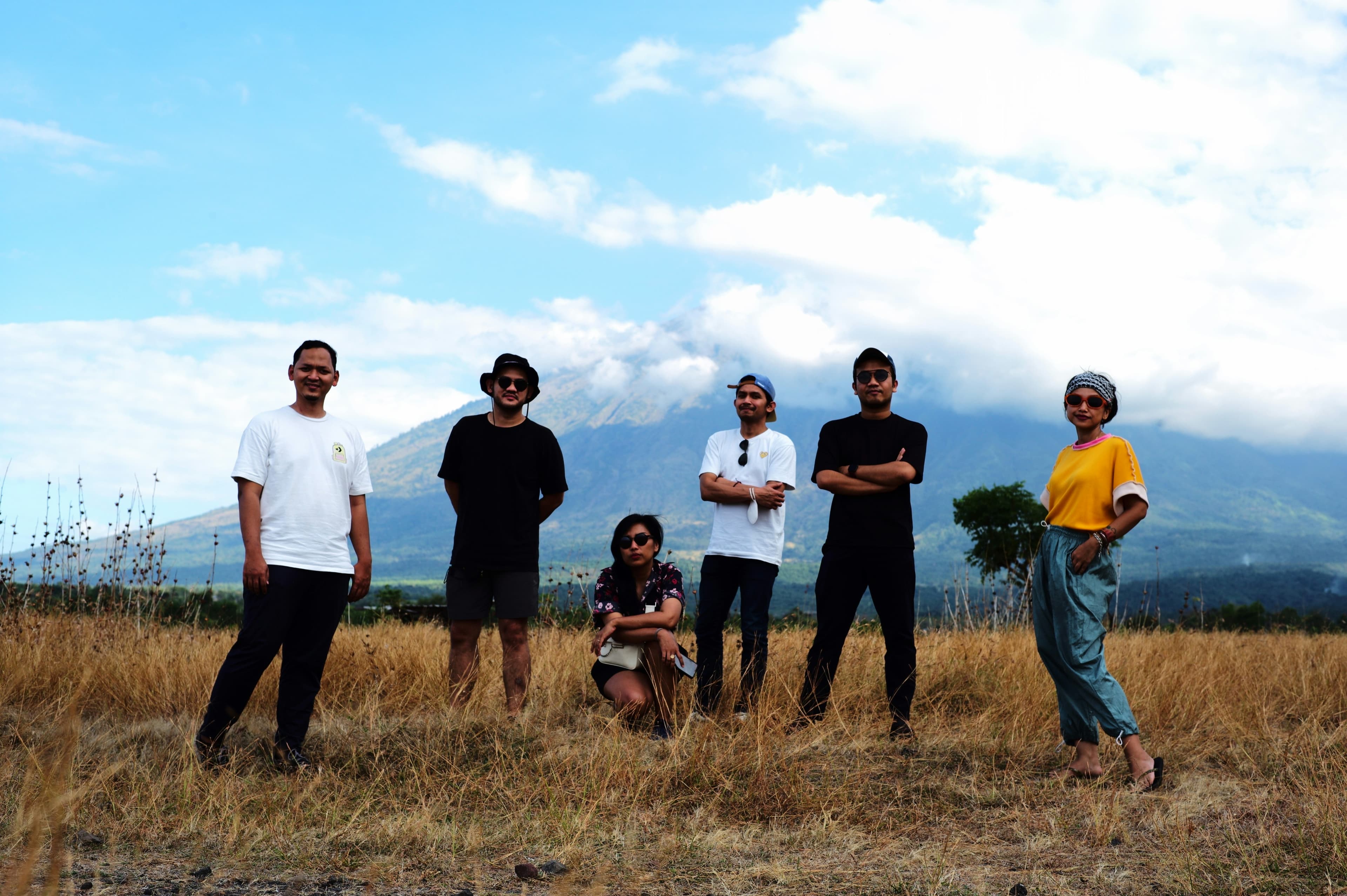 Luna Tours team exploring a forest